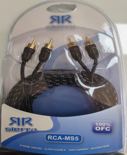 SİERRA RCA-MS5 5 METRE PRO RCA KABLO