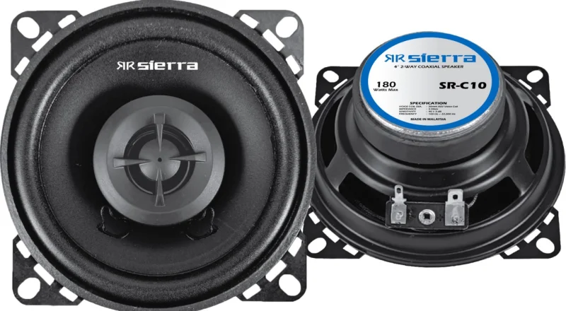 SİERRA SR-C10 10 CM (4 İNCH) 2 YOLLU COAXIAL HOPARLÖR